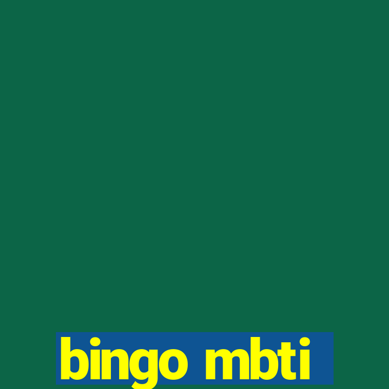 bingo mbti